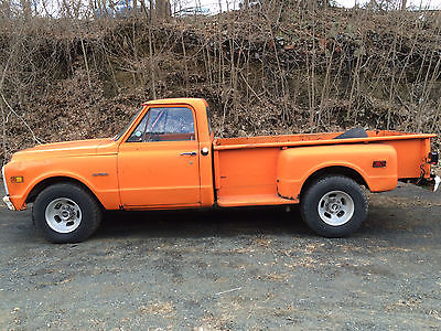 Chevrolet : Other Pickups 1 ton 9ft bed stepside pickup 1970 70 chevy c 30 lwb pickup truck step side