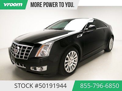 Cadillac : CTS 3.6L Premium Certified 2014 7K MILES 1 OWNER 2014 cadillac cts coupe premium 7 k miles nav rearcam 1 owner clean carfax vroom