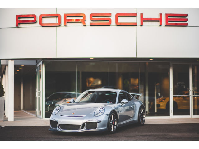 Porsche : 911 GT3 2015 porsche 911 gt 3 never tracked gt silver sport chrono heated seats