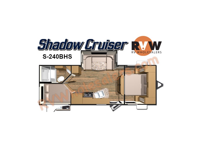 2015 Cruiser Rv Shadow Cruiser S-240BHS