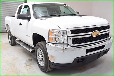 Chevrolet : Silverado 2500 W/T 4x2 Extended cab Truck Bedliner Tow pack Cloth FINANCING AVAILABLE!! 53k Miles Used 2013 Chevy Silverado 2500HD RWD Work truck