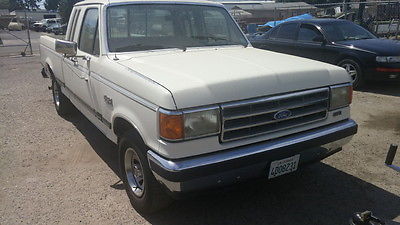 Ford : F-150 XLT Lariat Extended Cab Pickup 2-Door 1990 ford extended cab f 150 xlt lariat california truck low miles w 5 th wheel