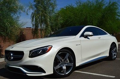 Mercedes-Benz : S-Class Base Coupe 2-Door 2015 mercedes benz s class s 63 amg coupe only 1900 miles loaded with options