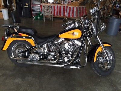Harley-Davidson : Other mint condition, customized chrome features, black and yellow