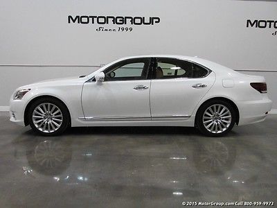 Lexus : LS 460 2013 lexus ls 460 white tan flawless and loaded buy 788 month fl