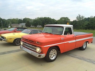 Chevrolet : Other Pickups white 1965 chevrolet truck show truck beautiful vintage a c