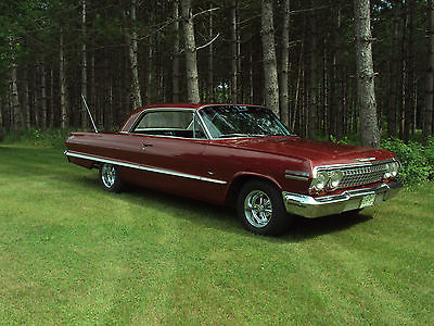 Chevrolet : Impala 2 door hardtop 1963 chevrolet impala