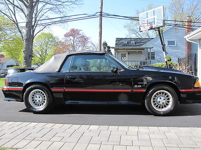 Ford : Mustang GT 1988 ford mustang gt convertible black very nice condition perfect for summer