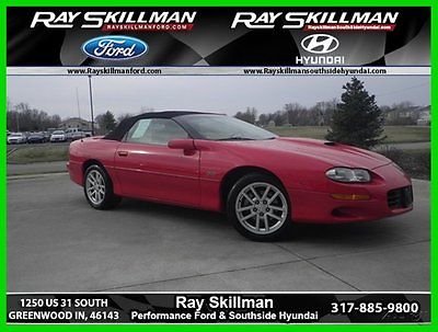 Chevrolet : Camaro Z28 2002 z 28 used 5.7 l v 8 16 v automatic rwd convertible