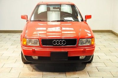 Audi : 90 S 1993 audi 90 s red grey low miles