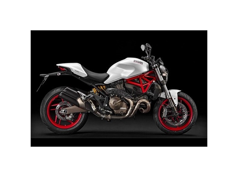 2015 Ducati Monster 821 - Star White Silk