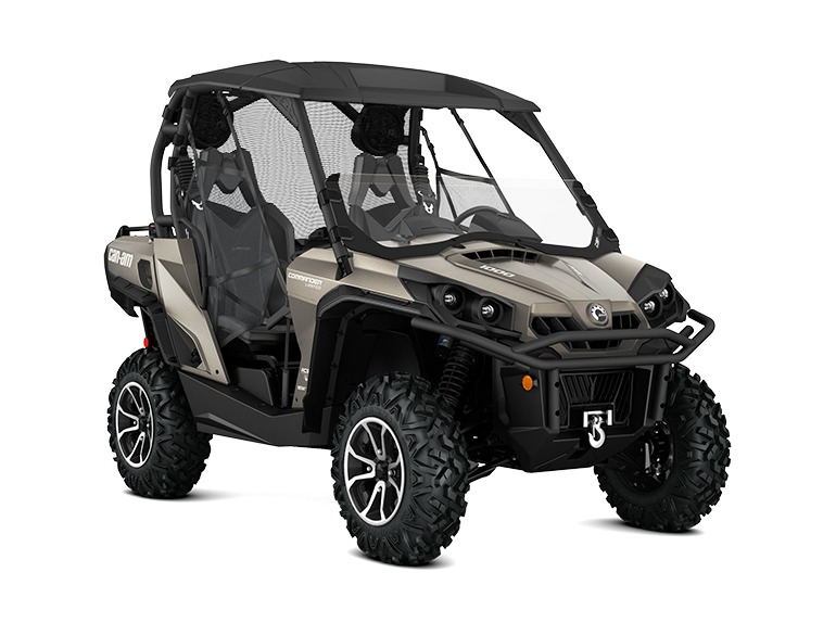 2016 Can-Am COMMANDER LIMITED 1000 DEEP PEWTER SATIN