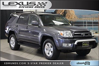 Toyota : 4Runner 4dr Limited V8 Automatic 4WD 4 dr limited v 8 automatic 4 wd suv automatic gasoline 4.7 l 8 cyl galactic gray mic