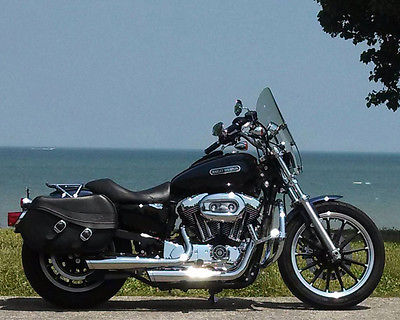 Harley-Davidson : Sportster 2009 harley davidson sportster 1200 low upgrades touring