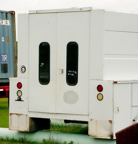 2001 utility truck body, 11'L x 8'W, for big dually trucks