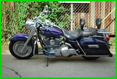 Harley-Davidson : Touring 2002 harley road king screamin eagle with kirker pipes day maker headlight
