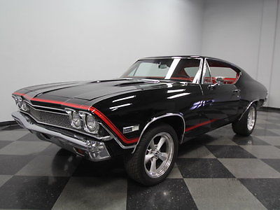 Chevrolet : Chevelle EAGLE PERF. 383 ROLLER MOTOR, M21 4 SPEED, A/C, HOTCHKIS SUSP, SLICK BLACK, MORE