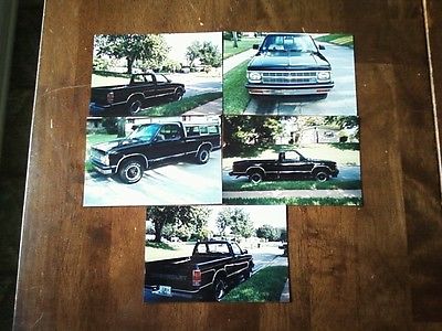 Chevrolet : S-10 ORIGINAL FAMILY OWNED AND RUSTPROOFED GOOD CONDITION-BLACK ON BLACK