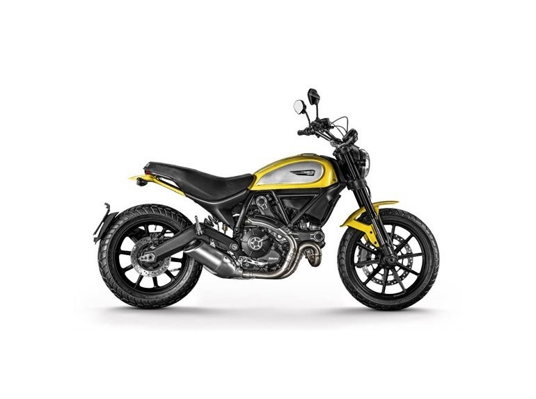 2015 Ducati Icon Scrambler Yellow