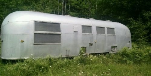 1964 Airstream Trailer 31' camper 1960s  PROJECT ORIGINAL body frame floor WoW