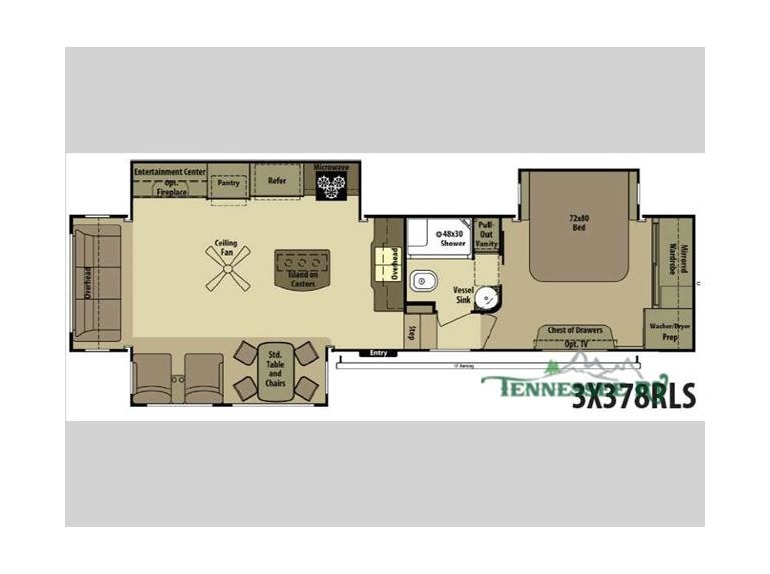 2016 Highland Ridge Rv Open Range 3X 378RLS