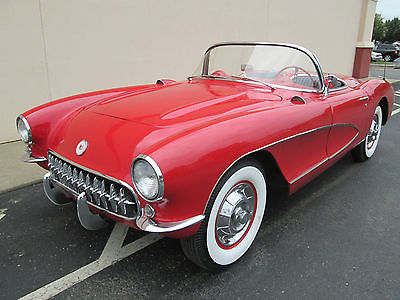 Chevrolet : Corvette POWER TOP, AUTOMATIC 1957 corvette rare power top automatic 283 230 hp