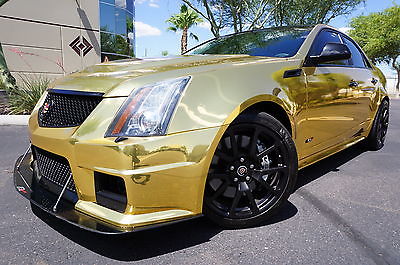 Cadillac : CTS CTSV Sedan CTS-V 2012 gold ctsv sedan cts v