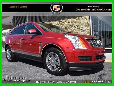 Cadillac : SRX Luxury Collection Certified 2011 cadillac srx luxury sunroof certified leather bose chrome onstar red