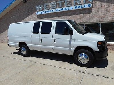 Ford : E-Series Van EXT Cargo Van 2011 ford e 350 extended cargo van work ext low miles