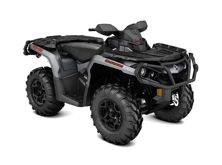 2016 Can-Am OUTLANDER XT 650 BRUSHED ALUMINUM