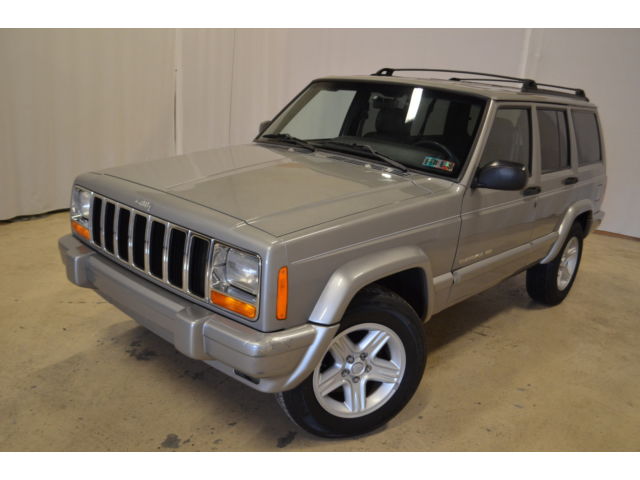 Jeep : Cherokee Limited Sport Utility 4-Door 2000 jeep cherokee limited leather nice and clean new pa inspection