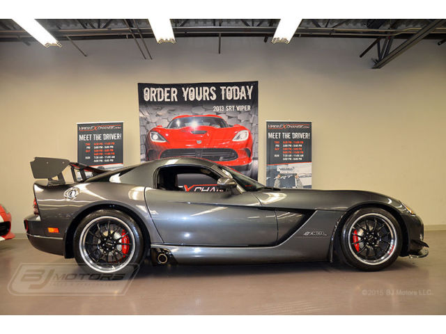 Dodge : Viper 2dr Cpe SRT1 2009 dodge viper acr graphite with silver stripes forgelines low miles