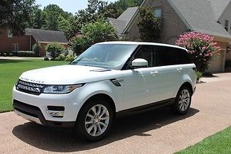 Land Rover : Range Rover Sport HSE One Owner Perfect Carfax Meridian Sound Heated and Cooled Seats Surround Camera