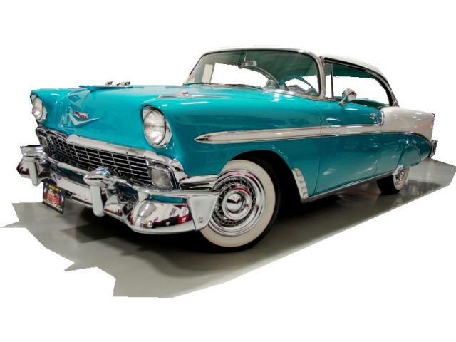 Chevrolet : Other Bel Air 56 bel air 2 dr hardtop 265 ps pwr front disc air conditioning well optioned