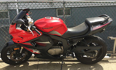 Hyosung : 250 R 2008 hyosung 250 r motorcycle color red and black