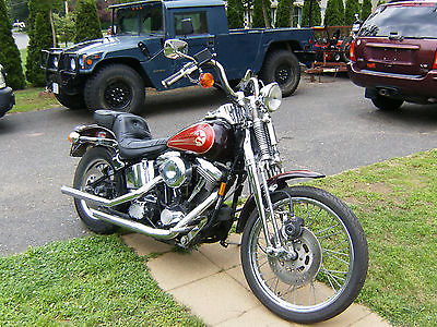 Harley-Davidson : Softail 1992 harley springer fxsts softail 1 owner low clean title chopper nr other mile