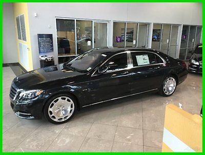 Mercedes-Benz : S-Class New 2016 Mercedes-Maybach S600X Exclusive Rare New 2016 Mercedes-Maybach S600X Sedan Magnetite Black Limited Wheels Rare Luxury