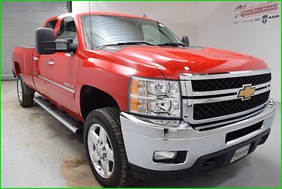 Chevrolet : Silverado 2500 LT 4X4 Crew cab Truck NAV Leather int Backup Cam FINANCING AVAILABLE! 30k Miles Used 2012 Chevy Silverado 2500HD LT 4WD Bluetooth