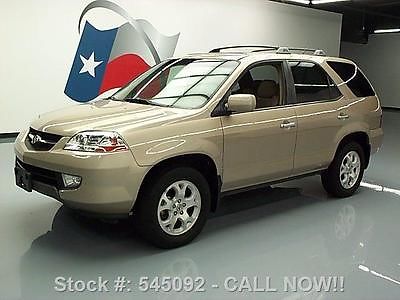 Acura : MDX TOURING AWD HTD LEATHER SUNROOF NAV 2002 acura mdx touring awd htd leather sunroof nav 73 k 545092 texas direct auto