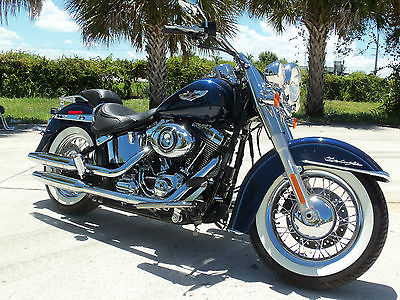 Harley-Davidson : Softail 2012 harley davidson softail deluxe 1 971 miles abs smart sec 2 k upgrades