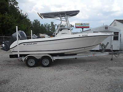 2008 Century 2001SV  Center Console Fishing Boat