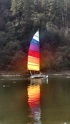 Collectible Vintage Hobie Cat 14' Full Package w/ trailer