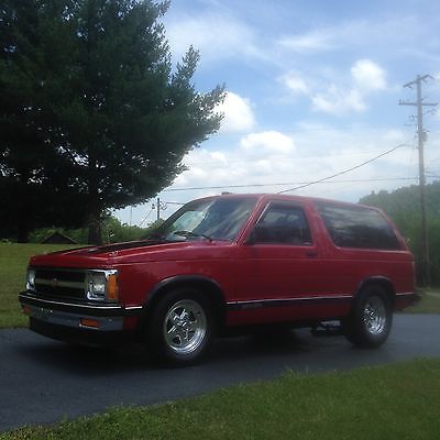 Chevrolet : Blazer 1991 chevrolet s 10 blazer v 8