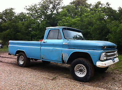 Chevrolet : C-10 Long Bed 1965 chevy 4 x 4 pickup