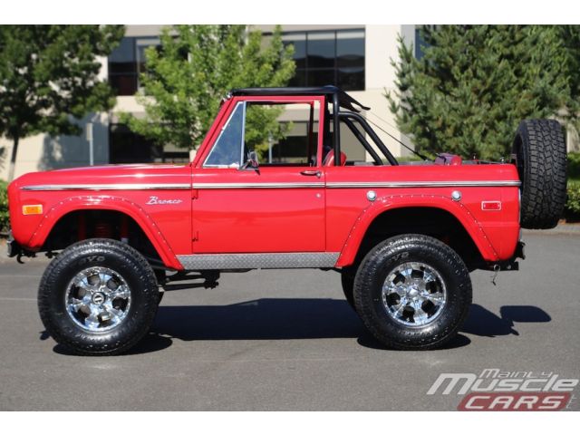 Ford : Bronco Ranger 1974 ford bronco automatic fresh look great driver