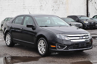 Ford : Fusion SEL Sedan 4-Door Only 59K Leather Sync Bluetooth Loaded Clean Family Car Rebuilt Taurus Focus 10