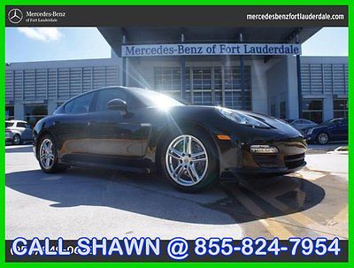 Porsche : Panamera WE EXPORT, BEST COMBO,ALL WHELL DRIVE,L@@K AT ME!! 2012 porsche panamera 4 black black only 47 000 miles must l k at this car