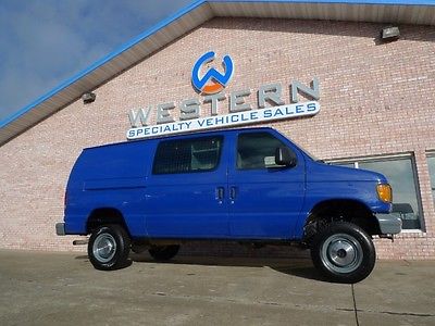 Ford : E-Series Van Quigley 4x4 2005 ford e 250 quigley 4 x 4 cargo van 4 wd 1 owner