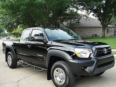 Toyota : Tacoma Pre Runner Extended Cab Pickup 4-Door 2013 toyota tacoma prerunner 4 dr ext cab only 4 600 miles clean carfax