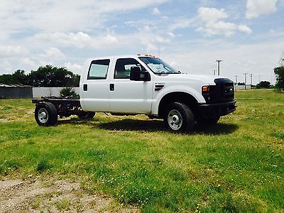 Ford : F-350 Xl crew cab Ford f350 superduty 6.4l turbo diesel 4x4 cab and chassis crew cab
